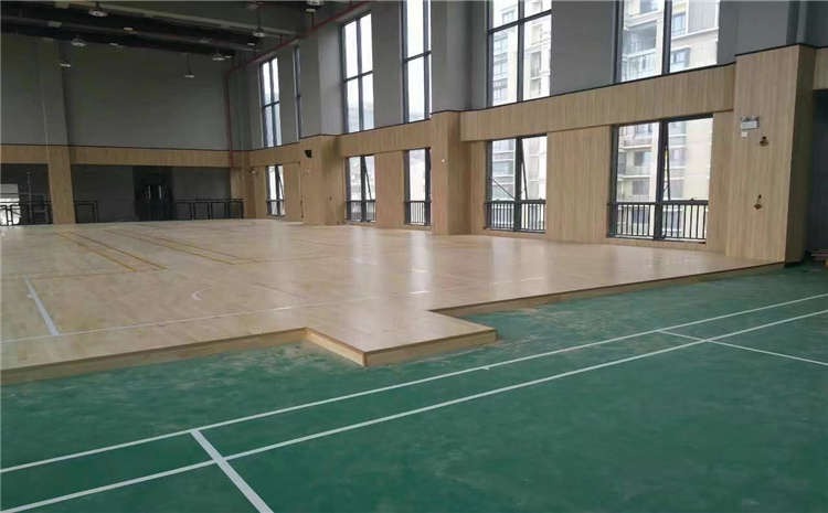 企口籃球場(chǎng)木地板什么品牌好