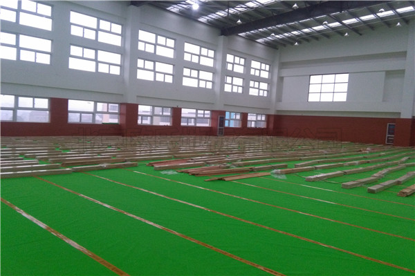 江蘇溧陽(yáng)市體育館木地板案例