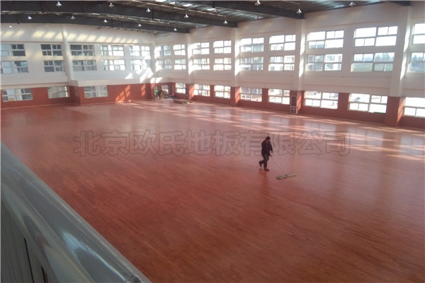 江蘇溧陽(yáng)市體育館木地板案例