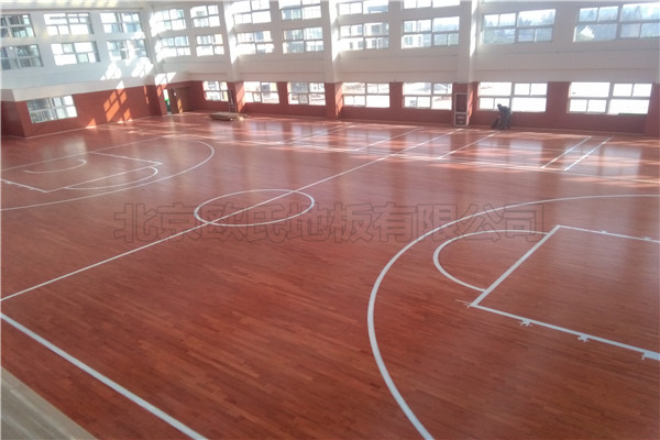 江蘇溧陽(yáng)市體育館木地板案例